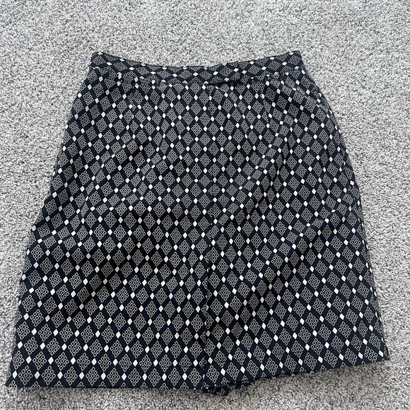 Liz Golf By Liz Claiborne Size 6 Women Athletic Golf Skort Short Black Geometric - Picture 1 of 7